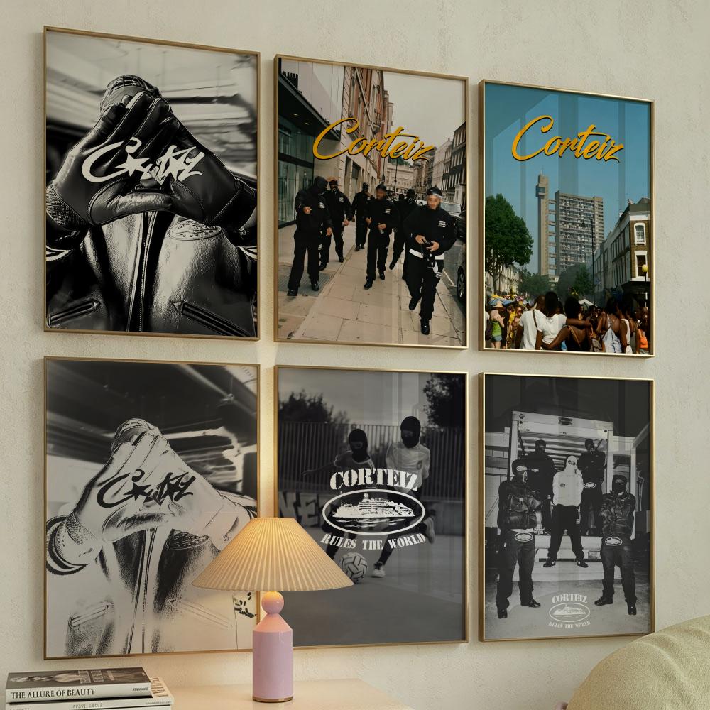 Streetwear Brand Home Decor - Streetwear Brand C-CorteizS Poster Versatile HD