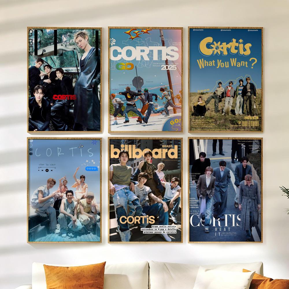 Streetwear Brand Home Decor - Streetwear Brand C-CORTIS Poster Versatile HD