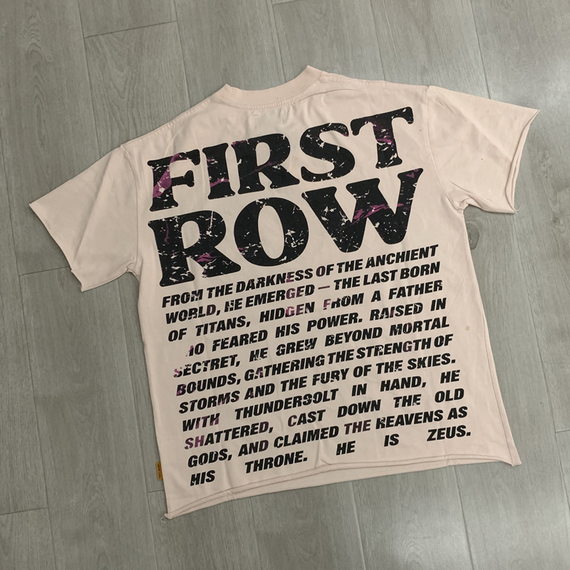 2026 New FIRST ROW Tops Tee St - đánh giá và giá Streetwear Brand Label