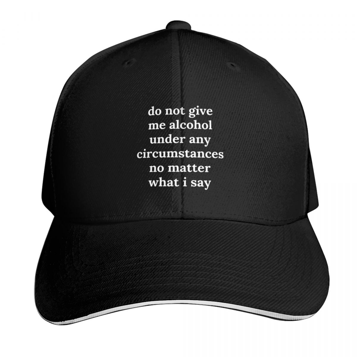 do not give me alcohol under a - đánh giá và giá Cap Streetwear Brand