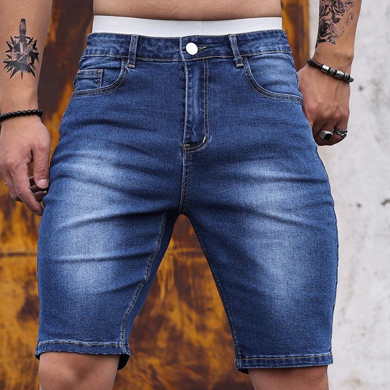 2026 Mens Stretch Denim Shorts - đánh giá và giá Streetwear Brand Pants