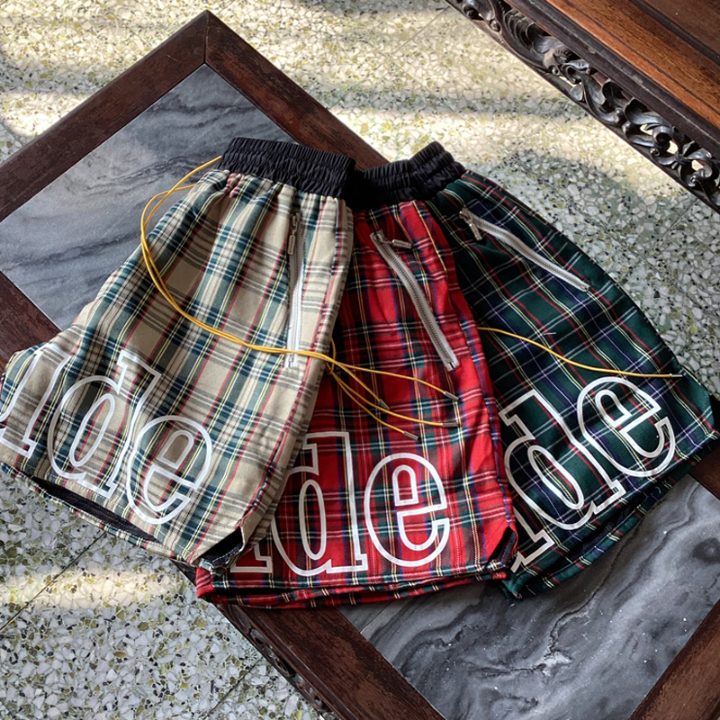 Checkered Pattern Sports Short - đánh giá và giá Fear Of God Essential
