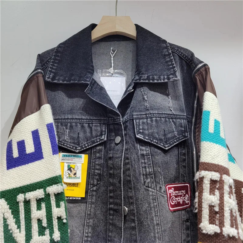 Women Denim Jacket  Autumn Fas - đánh giá và giá Streetwear Brand Pants