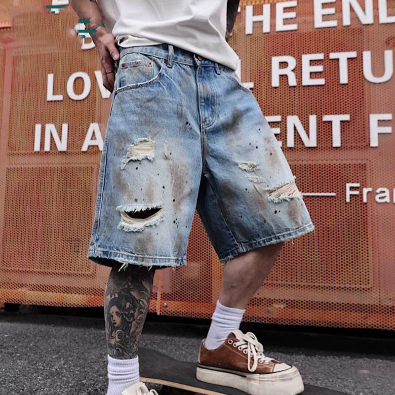 KIDWHXR Men's Denim Short Scon - đánh giá và giá Streetwear Brand Pants