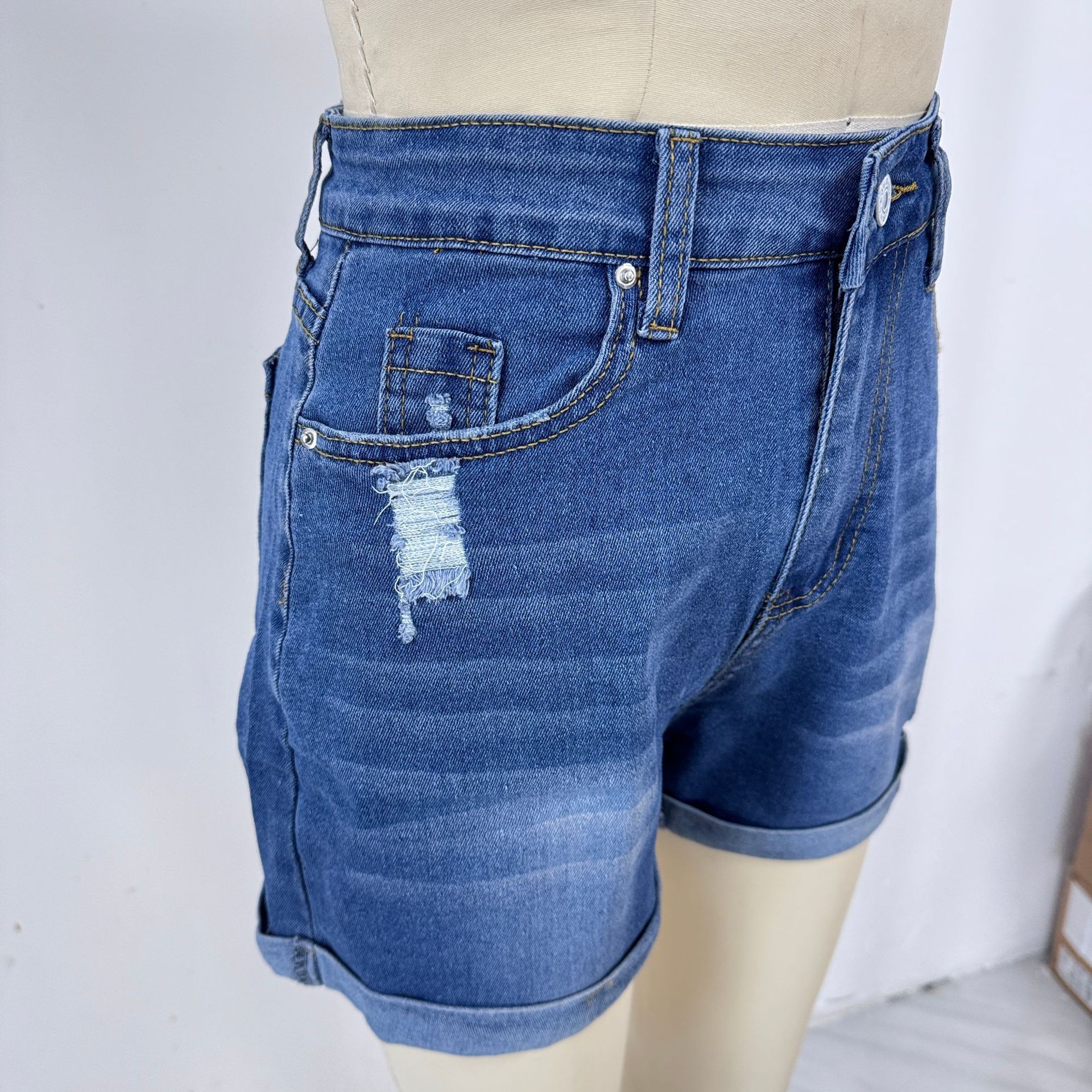 Shorts Jeans Women Streetwear  - đánh giá và giá Streetwear Brand Pants