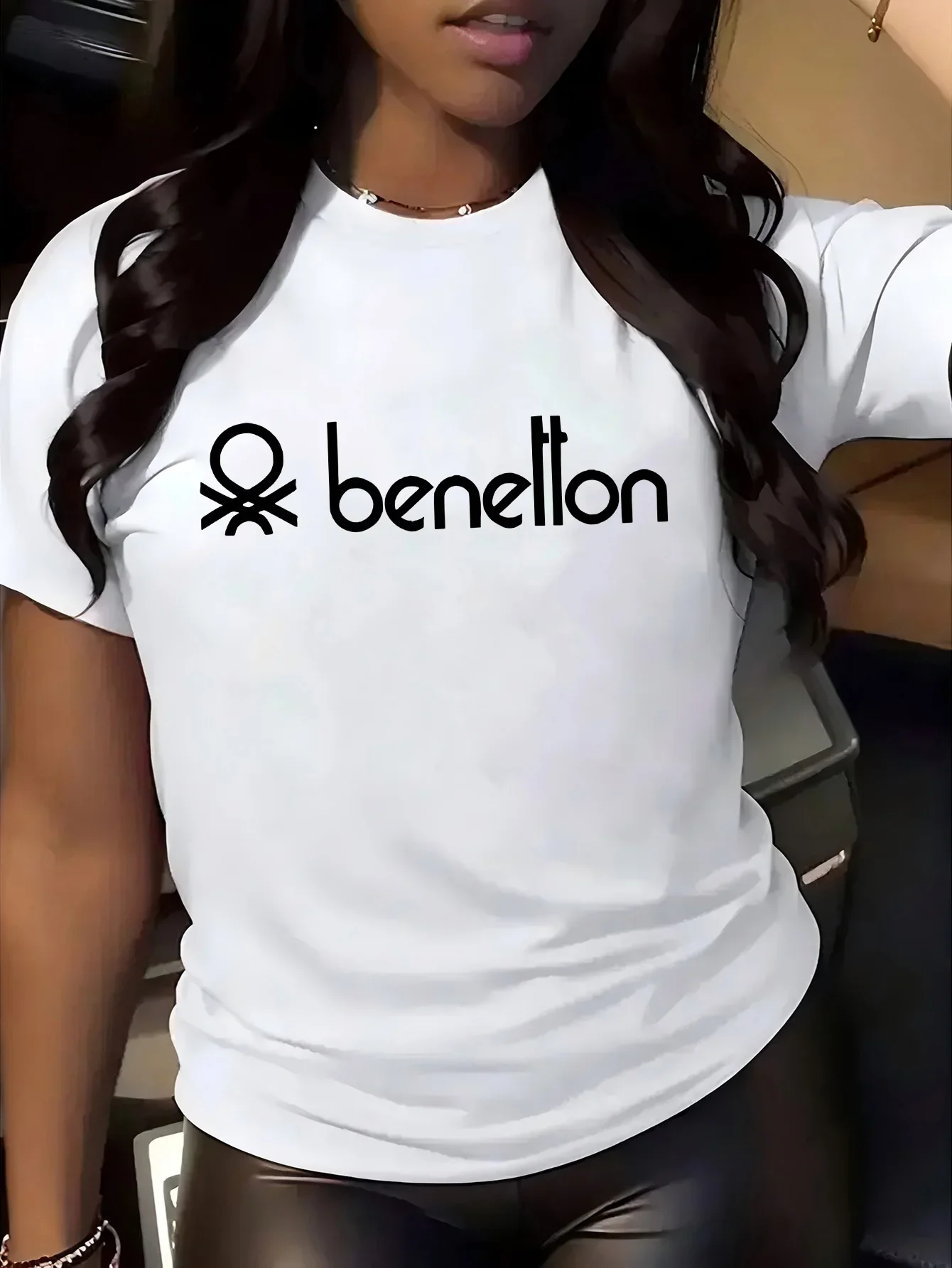 Benelton Graphic Print Women'S - đánh giá và giá Streetwear Brand Shirts