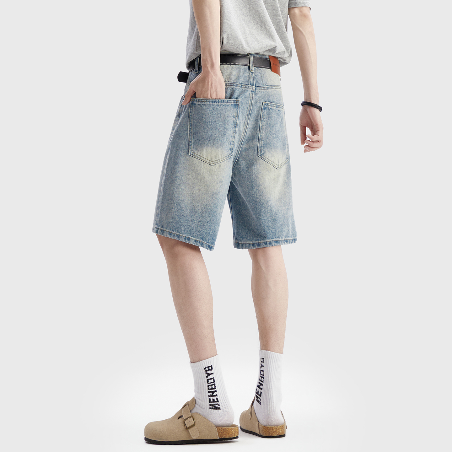 Vintage Washed Denim Shorts Me - đánh giá và giá Streetwear Brand Pants