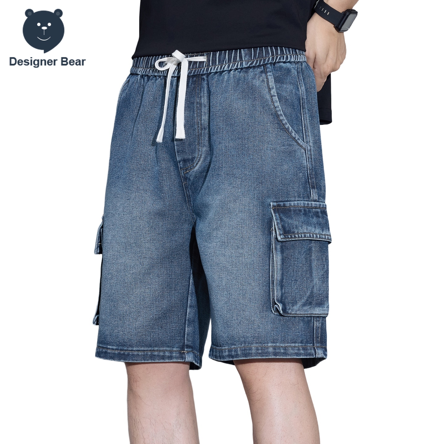 Men's Multi-Pocket Cargo Denim - đánh giá và giá Streetwear Brand Pants
