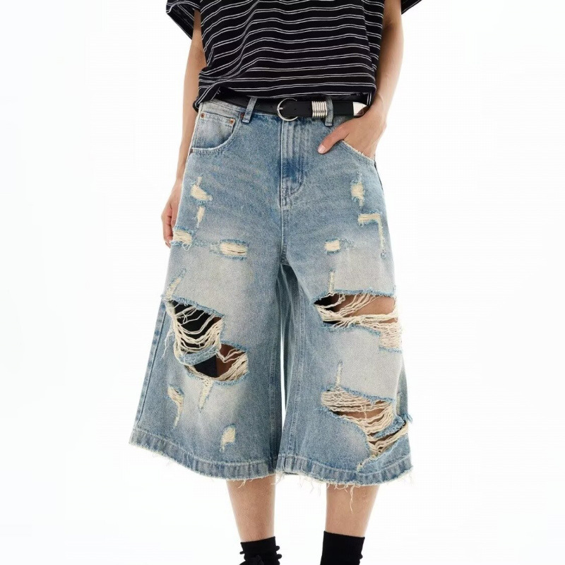 New Men Vintage Ripped Baggy S - đánh giá và giá Streetwear Brand Pants