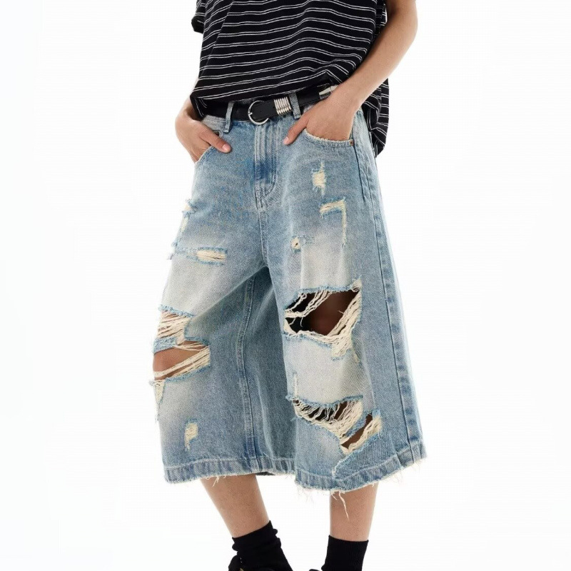 New Men Vintage Ripped Baggy S - đánh giá và giá Streetwear Brand Pants